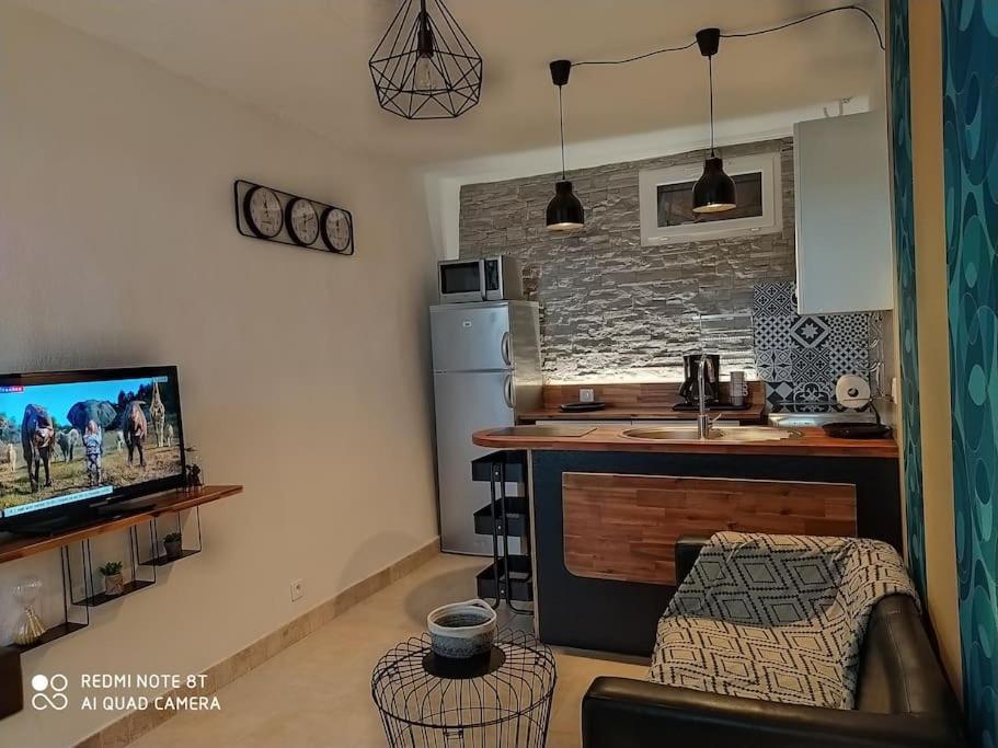Duplex Avec Jardin, Proche Village Calenzana Buitenkant foto